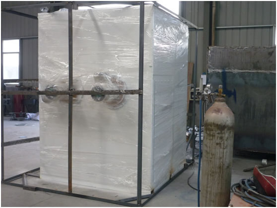 Pequeña planta criogénica 138KW, planta de la separación del aire de la presión baja ASU para el N2/O2